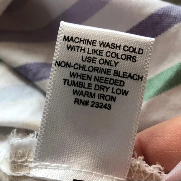 New York And Company Pastel Rainbow Stripe Halter Dress Size Small - Picture 10 of 14